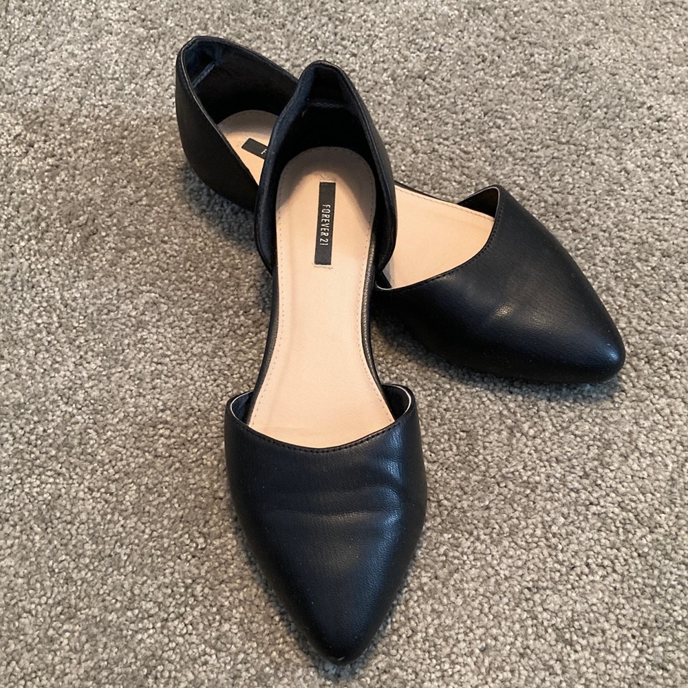 Forever 21 Black Flats